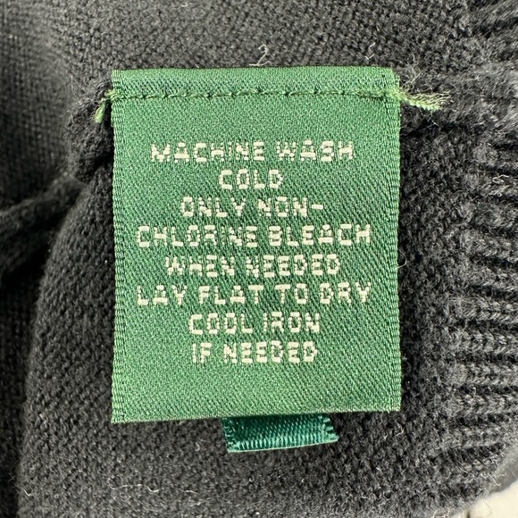 Vintage Lauren Ralph Lauren Sweater Size M Preppy Academia Old Money 90s Classic - Picture 4 of 7